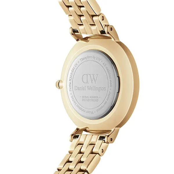 Đồng Hồ Nữ Daniel Wellington Petite 5-Link Evergold DW00100614 Màu Vàng