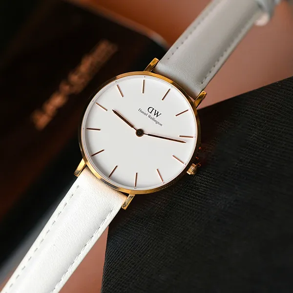 Đồng Hồ Nữ Daniel Wellington Petite Bondi RG White 32mm DW00100189 Màu Trắng