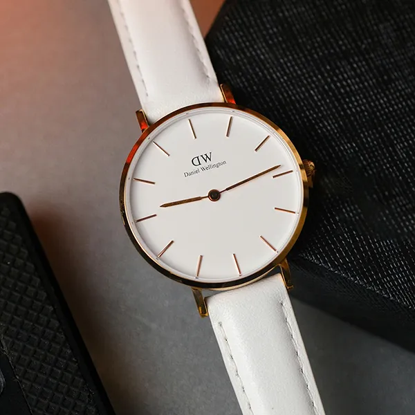 Đồng Hồ Nữ Daniel Wellington Petite Bondi RG White 32mm DW00100189 Màu Trắng