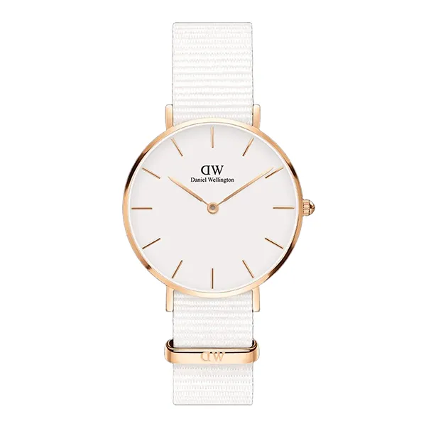 Đồng Hồ Nữ Daniel Wellington Petite Dover Rose Gold Màu Trắng