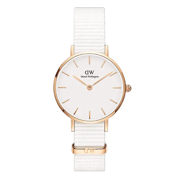 Đồng Hồ Nữ Daniel Wellington Petite Dover Rose Gold Màu Trắng