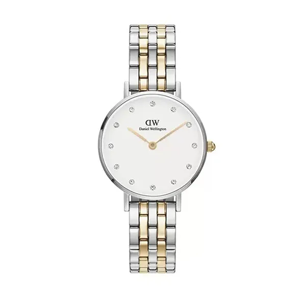 Đồng Hồ Nữ Daniel Wellington Petite Lumine 5-Link Two-Tone DW00100616 Màu Bạc Vàng