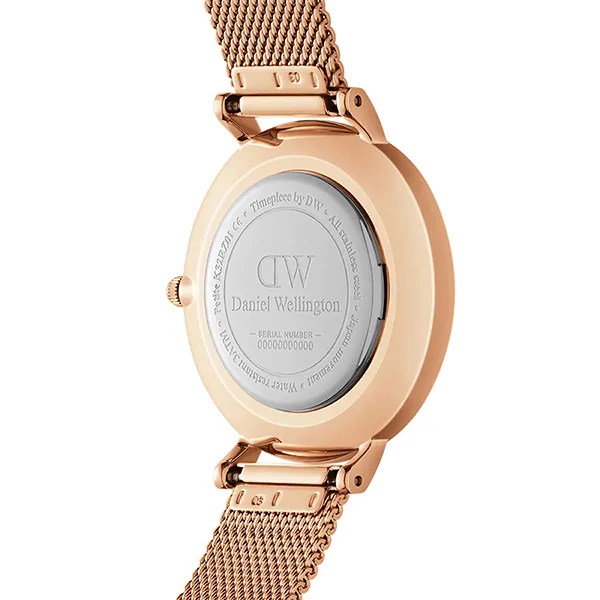 Đồng Hồ Nữ Daniel Wellington Petite Lumine Bezel Melrose DW00100663 Màu Vàng Hồng