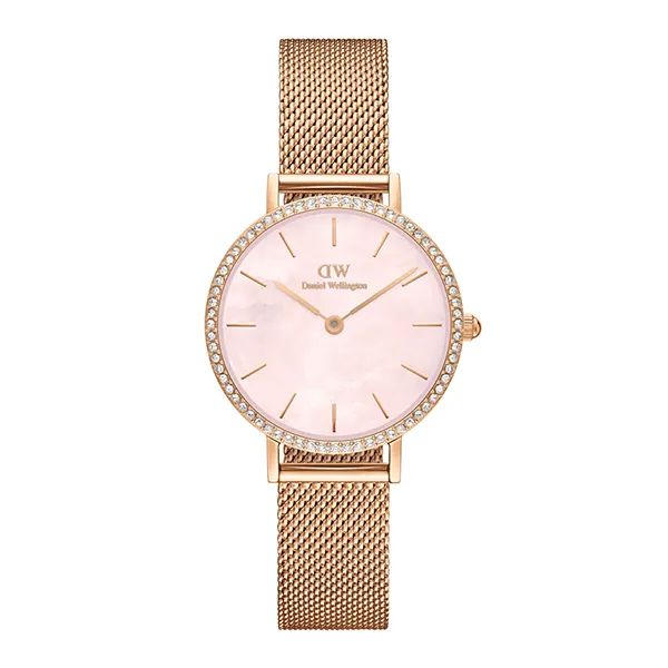 Đồng Hồ Nữ Daniel Wellington Petite Lumine Bezel Melrose DW00100663 Màu Vàng Hồng