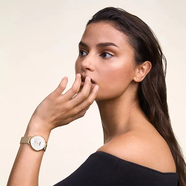 Đồng Hồ Nữ Daniel Wellington Petite Lune Evergold DW00100771 Màu Vàng Gold