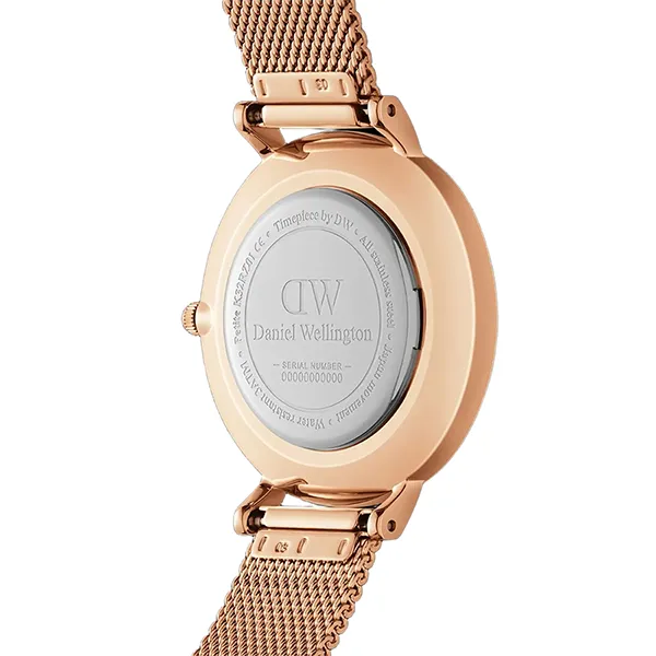 Đồng Hồ Nữ Daniel Wellington Petite Melrose Pearl Pink Mother Of Pearl Màu Vàng Hồng 32mm