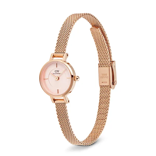 Đồng Hồ Nữ Daniel Wellington Petite Mini Blush Melrose DW00100743 Màu Vàng Hồng