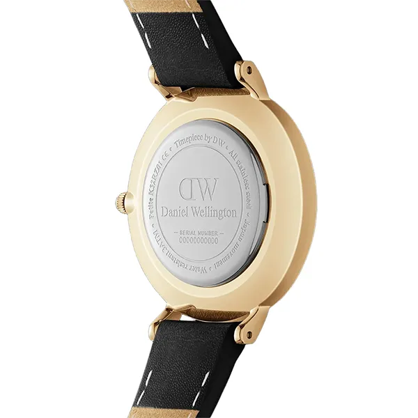 Đồng Hồ Nữ Daniel Wellington Petite Roman Numerals Sheffield Gold Màu Trắng Đen