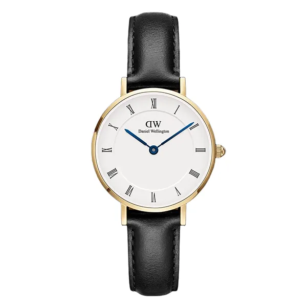 Đồng Hồ Nữ Daniel Wellington Petite Roman Numerals Sheffield Gold Màu Trắng Đen