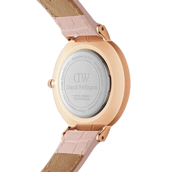 Đồng Hồ Nữ Daniel Wellington Petite Rouge Pink MoP Rose Gold Màu Vàng Hồng