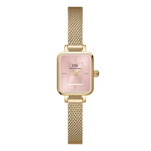 Đồng Hồ Nữ Daniel Wellington Quadro Mini Evergold Blush DW00100655 Màu Vàng Hồng