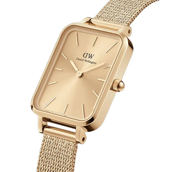 Đồng Hồ Nữ Daniel Wellington Quadro Pressed Unitone Màu Vàng Gold