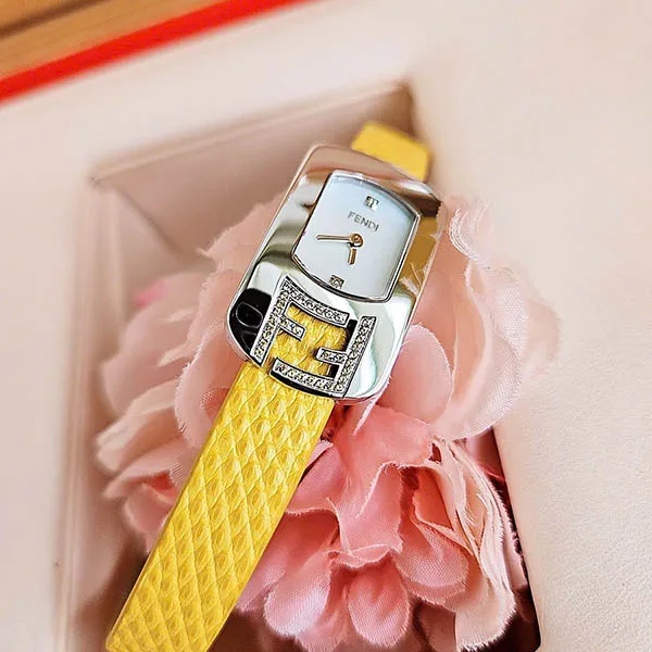 Đồng Hồ Nữ Fendi Quartz F306024551E1 Màu Vàng