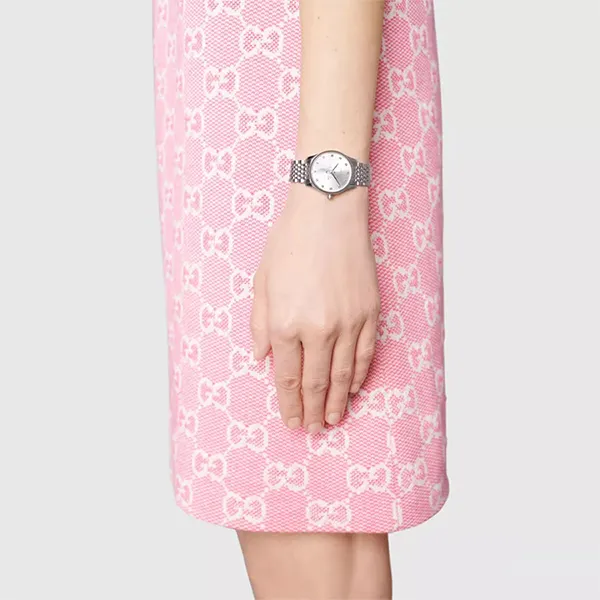 Đồng Hồ Nữ Gucci G-Timeless Watch 29mm YA1265019 Màu Bạc