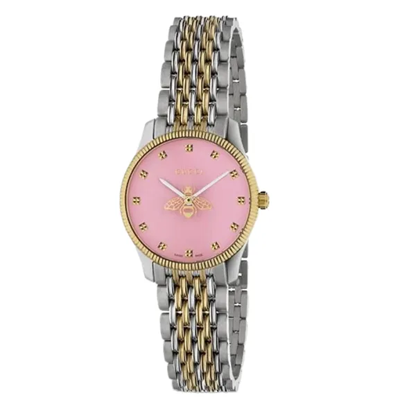 Đồng Hồ Nữ Gucci Ladies G-Timeless Watch YA1265030 Màu Hồng Bạc