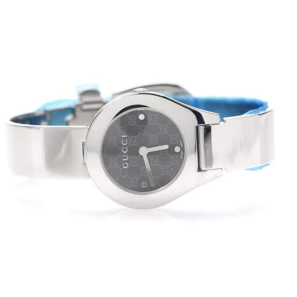 Đồng Hồ Nữ Gucci Stainless Steel 6700L Quartz Watch Màu Đen