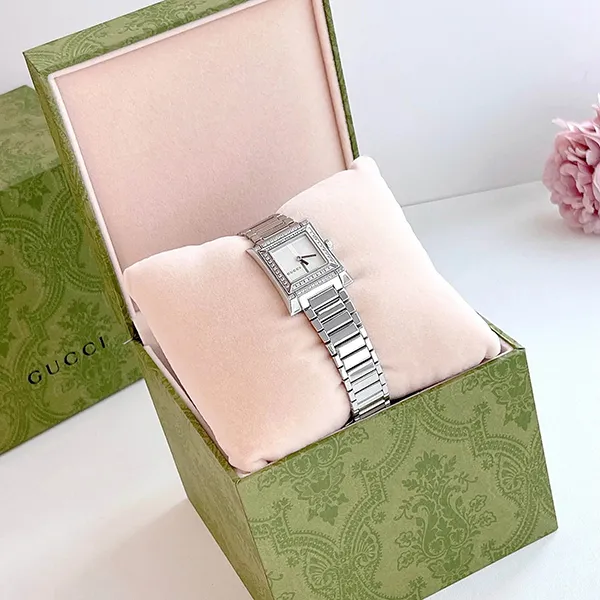 Đồng Hồ Nữ Gucci Watch YA111506 Màu Bạc