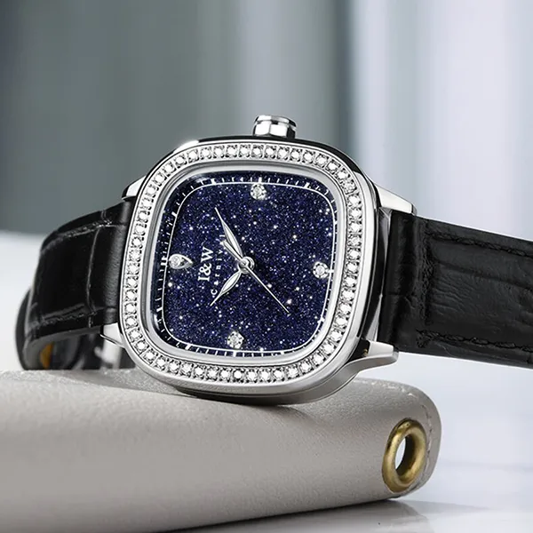 Đồng Hồ Nữ I&W Carnival 632L-D3-6 Màu Xanh Navy