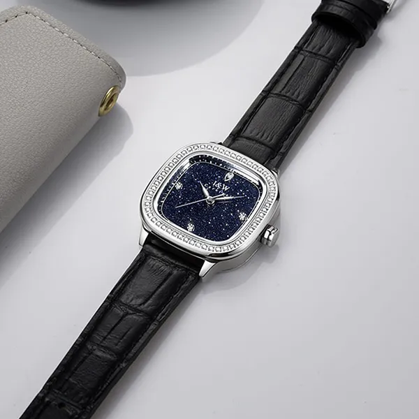 Đồng Hồ Nữ I&W Carnival 632L-D3-6 Màu Xanh Navy