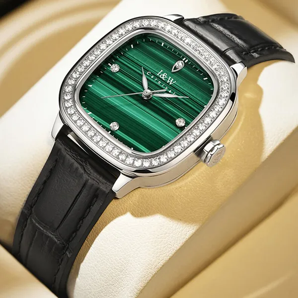 Đồng Hồ Nữ I&W Carnival 632L-D3-63 Màu Xanh Lá