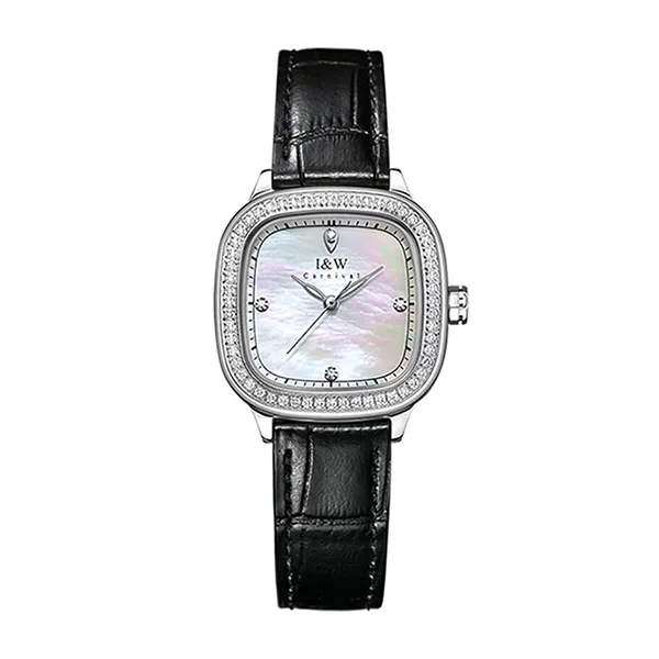 Đồng Hồ Nữ I&W Carnival 632L-D3 Màu Đen Trắng