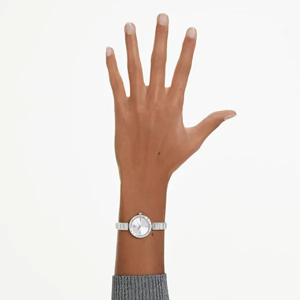 Đồng Hồ Nữ Swarovski Matrix Bangle Watch 5677487 Màu Bạc