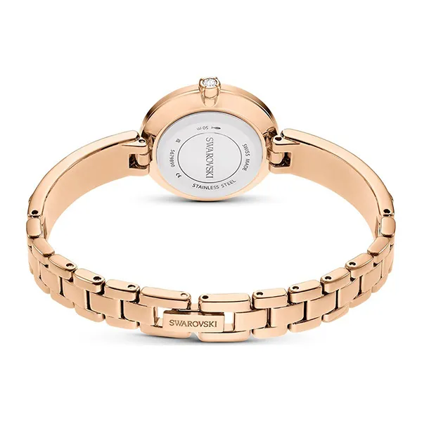 Đồng Hồ Nữ Swarovski Matrix Bangle Watch 5679890 Màu Hồng/Vàng Hồng