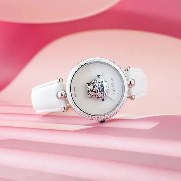 Đồng Hồ Nữ Versace Palazzo Greca Watch VECO01722 Màu Trắng