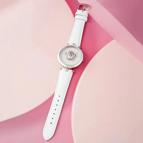 Đồng Hồ Nữ Versace Palazzo Greca Watch VECO01722 Màu Trắng