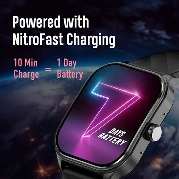 Đồng Hồ Thông Minh Fastrack Reflex Power 38086PP05 Màu Xanh Đen