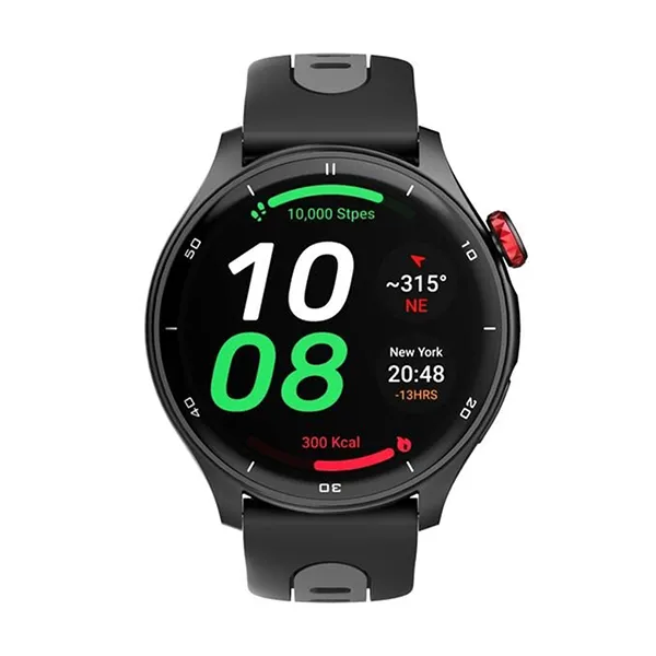 Đồng Hồ Thông Minh Titan Celestor Advanced GPS & Barometer Amoled Display Crown Black 90206AP01 Màu Đen