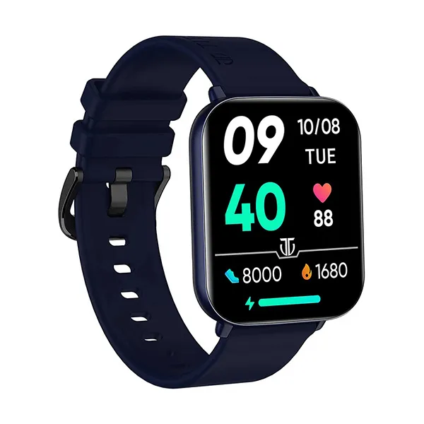 Đồng Hồ Thông Minh Titan Smart Watch Silicone Blue Strap 90155AP02 Màu Xanh Navy