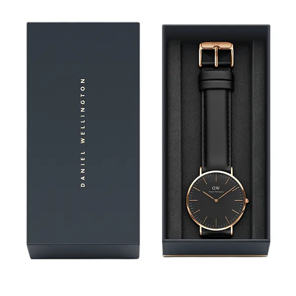 Đồng Hồ Unisex Daniel Wellington Classic Sheffield Màu Đen