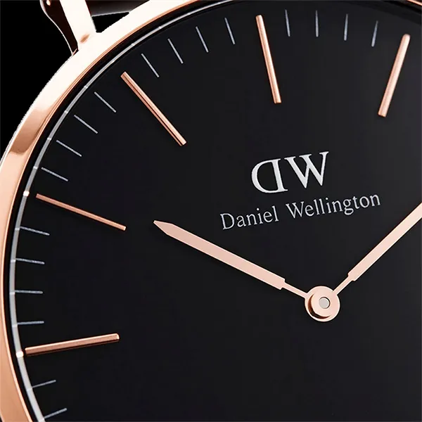 Đồng Hồ Unisex Daniel Wellington Classic Sheffield Màu Đen