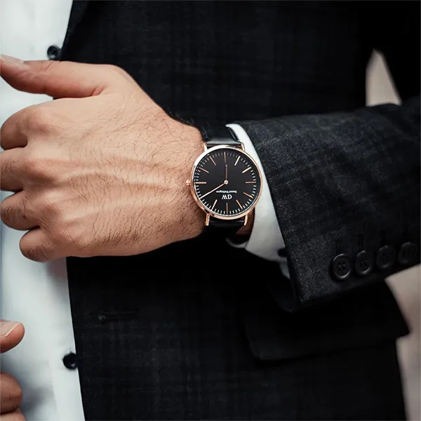 Đồng Hồ Unisex Daniel Wellington Classic Sheffield Màu Đen