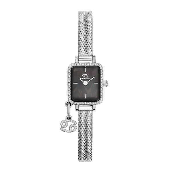 Đồng Hồ Unisex Daniel Wellington Quadro Crystal Crystal Zodiac Màu Bạc