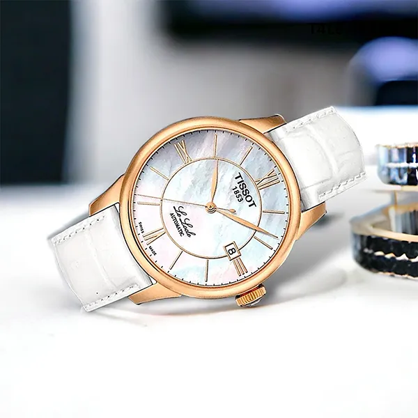 Đồng Hồ Unisex Tissot Le Locle Automatic Watch T41.6.453.83 Màu Trắng
