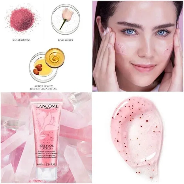 Gel Tẩy Da Chết Lancôme Rose Sugar Scrub 100ml