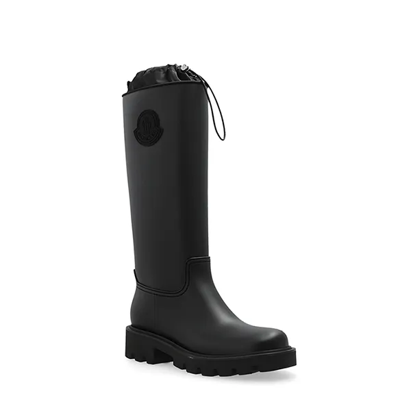 Giày Boot Nữ Moncler Kickstream Waterproof Rain Màu Đen