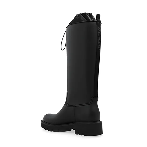 Giày Boot Nữ Moncler Kickstream Waterproof Rain Màu Đen