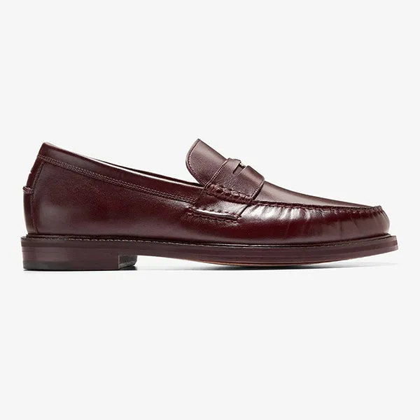 Giày Lười Nam Cole Haan American Classics Pinch Penny Loafer C37772 Màu Đá Đỏ Size 40