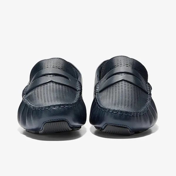 Giày Lười Nam Cole Haan Grand Laser Penny Driver C36652 Màu Xanh Navy Size 41