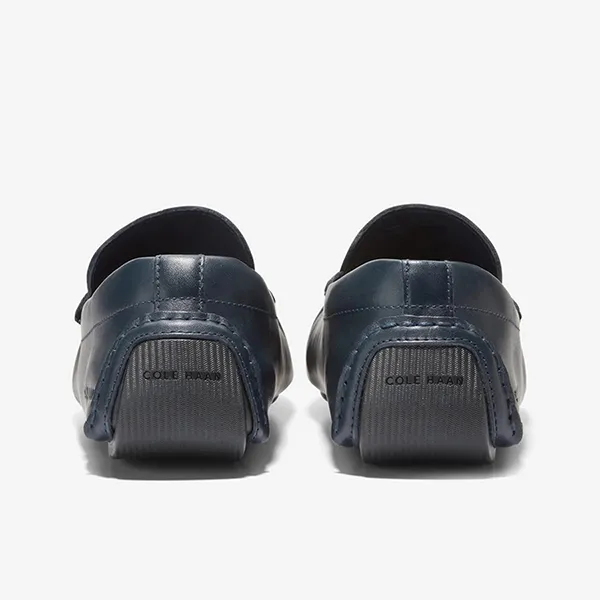 Giày Lười Nam Cole Haan Grand Laser Penny Driver C36652 Màu Xanh Navy Size 41
