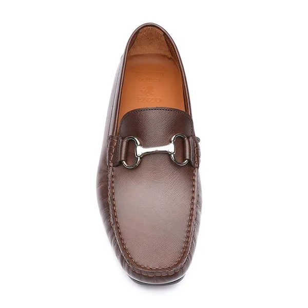 Giày Lười Nam Germano Bellesi 137 Màu Nâu Size 39