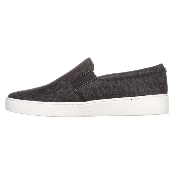 Giày Lười Nữ Michael Kors MK Womens Moccasin Màu Đen Size 40.5
