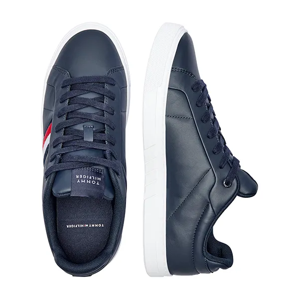 Giày Sneaker Nam Tommy Hilfiger FM0FM05163_DW5 Màu Xanh Than Size 42
