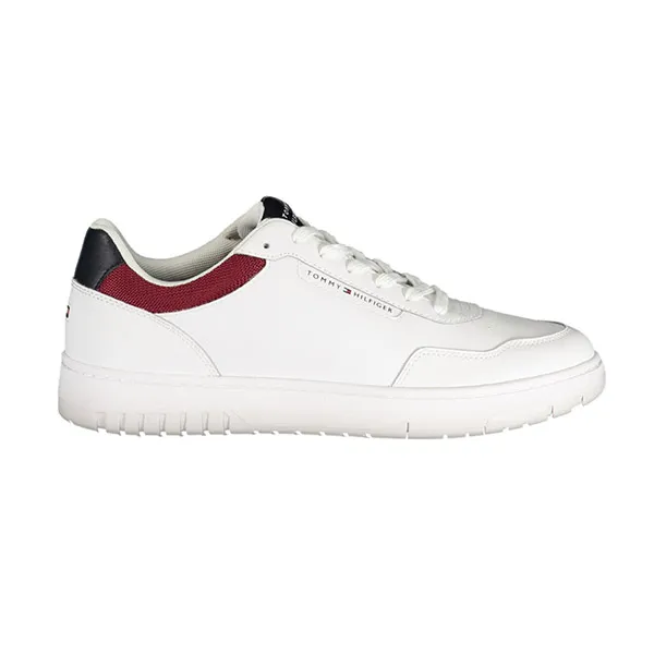 Giày Sneaker Nam Tommy Hilfiger FM0FM05629_BI0GZ Màu Trắng Size 40