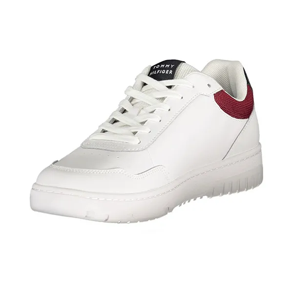 Giày Sneaker Nam Tommy Hilfiger FM0FM05629_BI0GZ Màu Trắng Size 40