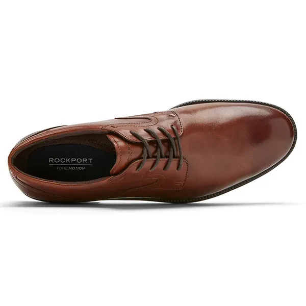 Giày Tây Nam Rockport Motion Plain Toe 14238 Màu Nâu Size 40.5