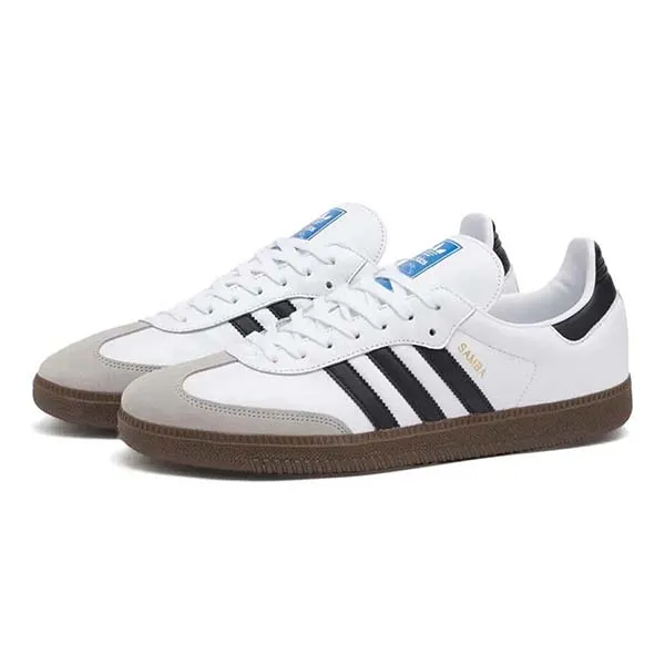 Giày Thể Thao Adidas Shoes Samba OG Cloud White /Core Black /Clear Granite Màu Trắng Size 37